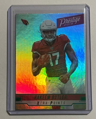 2019 Panini Prestige Hakeem Butler Xtra Points Green Parallel RC - Cardinals