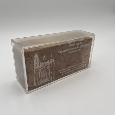 #ad Original Brick Basilica National Shrine of the Little Flower San Antonio TX 1931 $500.00