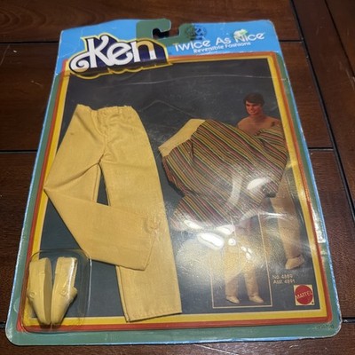 VTG Barbie Ken Twice as Nice Reversible Fashions #4889 Handsome Pair