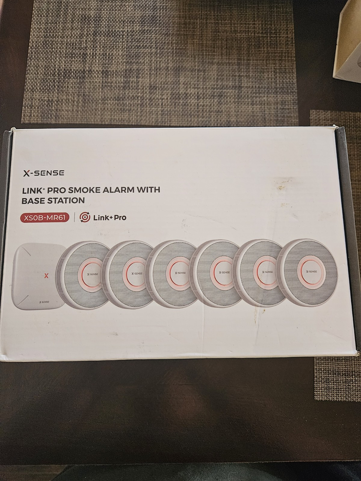 6 Pack - X-sense Pro Smoke Alarm With Base Station XSOB-MR61