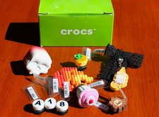 Lot of 10 CROCS Jibbitz Random Authentic Shoe Charms NEW
