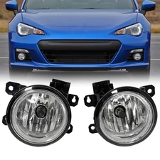 For Subaru BRZ 2013-2015 2016 Pair Clear Lens Bumper Fog Light Lamp Left Right