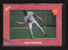 1991 Classic II #T13 Gary Sheffield Milwaukee Brewers