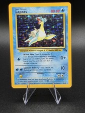 Pokemon Card - Lapras Fossil 10/62 Holo Rare