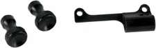 Todds Cycle Choke Cable Relocation Bracket Kit with Knob for Mikuni HSR Black