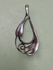 Vintage Ola Gorie Sterling Silver Cecily Pendant Signed OMG Scottish Jewellery