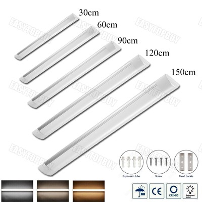 30-150 LED Feuchtraumleuchte Feuchtraumlampe Wannenleuchte Deckenleuchte Röhren