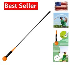Golf Swing Trainer,Golf Swing Training Aid for Improve Strength Tempo Balance...