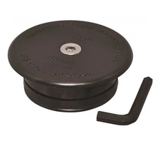 Proplus 83688 3 in. Flush Mechanical Cleanout Repair Plug Black