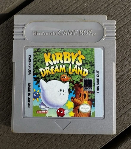 Kirby’s Dream Land Game Boy Cartridge – Retro Classic – Tested Works