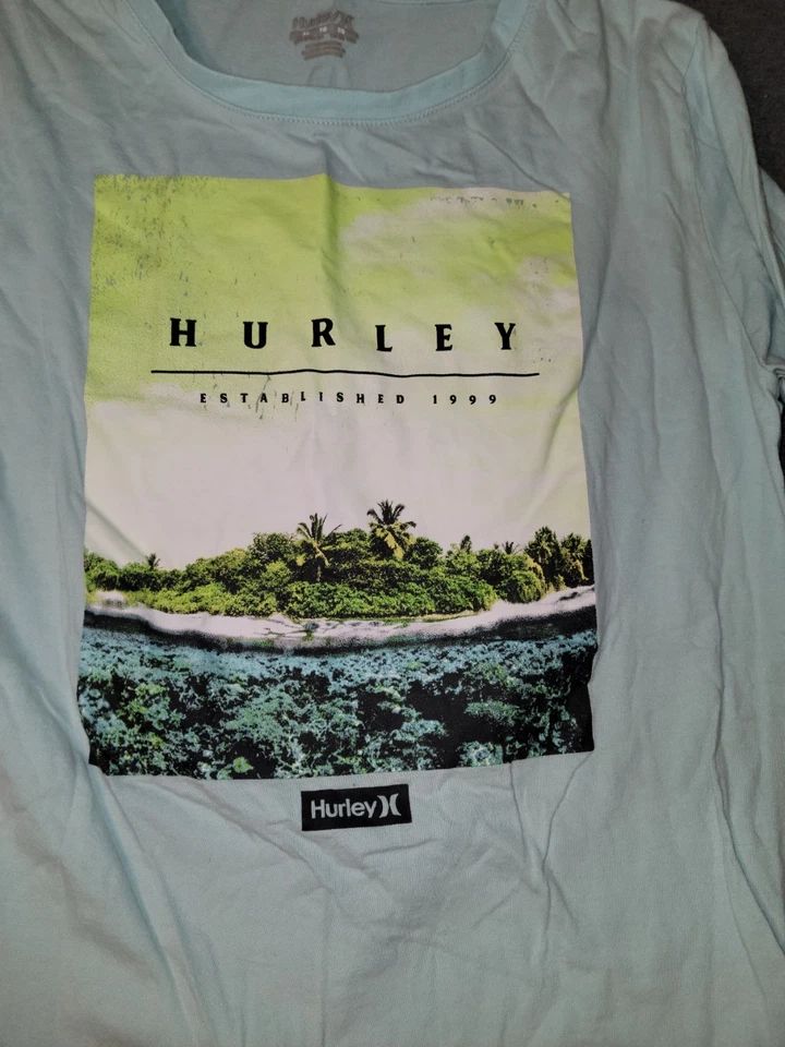 Hurley long sleeve shirt kids X-large (size 13-15) - Image 2 of 4