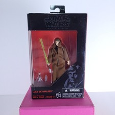 Star Wars Walmart Black Series Luke Skywalker Jedi Knight 3.75  New Red Box NIB