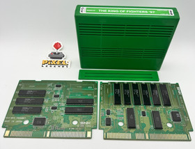 King of Fighters '97 &mdash; Neo Geo MVS &mdash; Green Shell &mdash; Relabeled &mdash; US Seller