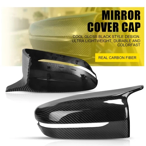 Real Carbon Fiber Mirror Cap Cover Fit BMW G20 G21 G22 G23 G30 G11 G12 G14 G15