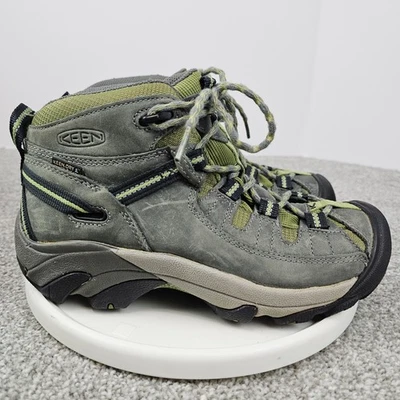 Keen Boots Women Size 6.5 Targhee II Mid Waterproof Hiking Gray - Image 1 of 4