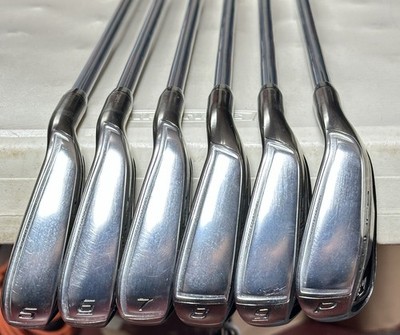 Cobra King F6 Iron Set 5-PW Ozik 65Q4 Red Tie 60g Graphite Regular Flex RH