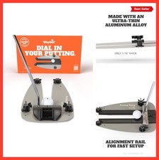 Golf Putting Trainer Aid Adjustable Gates Stroke Accuracy Green Reading