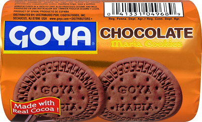 Goya Chocolate Maria Cookies, 3.5 Oz