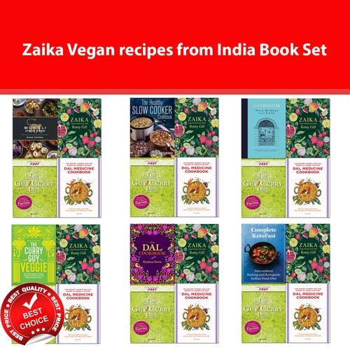 Zaika Vegan recipes, SpiceGuy Curry Diet, Dal Medicine Cookbook Variation eBay