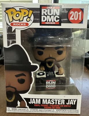 Funko Pop! Rocks JMJ Run DMC 4Ever No. 201 Jam Master Jay Vinyl Figure ...