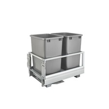 Rev a Shelf Double Bin Pull-Out 15 Cabinet Tr...