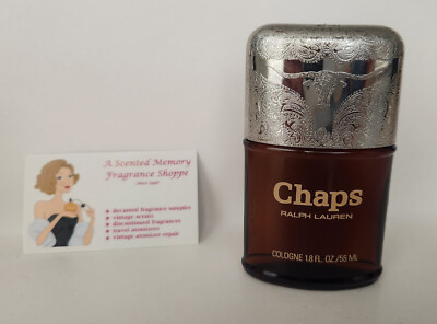 Vintage Chaps Cologne Splash for Men by Ralph Lauren ~ 1.8 fl oz