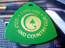 vtg - PGA Golf Bag Tag - CAPILANO GOLF  COUNTRY CLUB cc - West Vancouver Canada