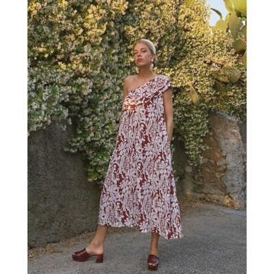 Stine Goya Red Daffodil Tini Dress NWT Size XS