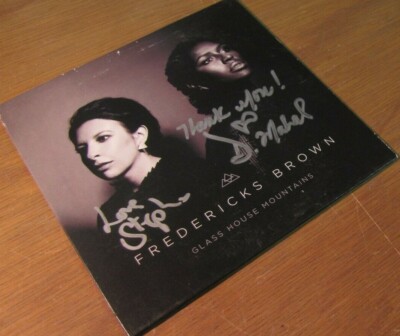 Fredericks Brown CD Glass House Mountains - signed by Steph Brown & Deva Mahal