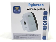 Rybozen WiFi Repeater Range Extender Wireless Router Signal Booster 300MBPS
