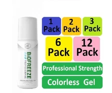 Biofreeze Professional Pain Relieving Roll-On 3 oz - Colorless -Dye Free