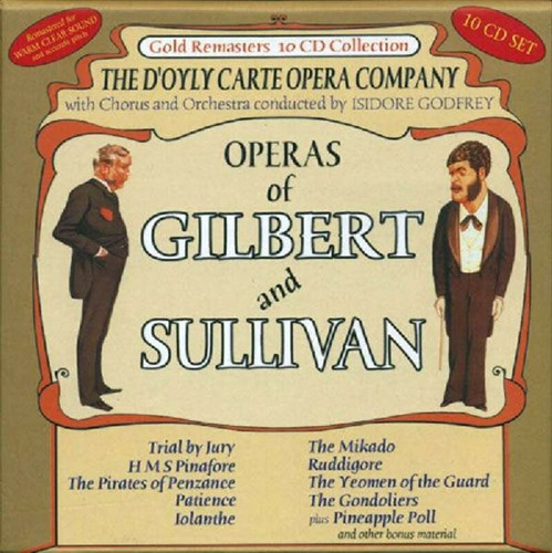 Gilbert and Sullivan - Operas of Gilbert and Sullivan CD New Audio