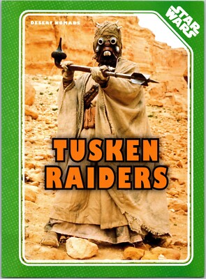 Tusken Raiders Star Wars Poster Art PROMO Original Pin-Up Movie Trivia Nomad