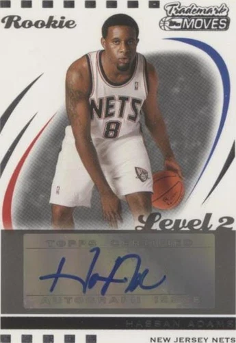 2006-07 Topps Trademark Moves - Hassan Adams #123