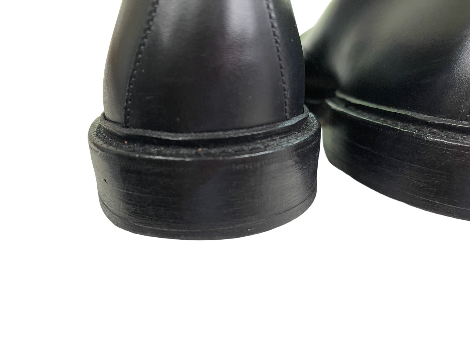 ALLEN EDMONDS WALTON, BLACK SPLIT TOE OXFORDS, SI… - image 14