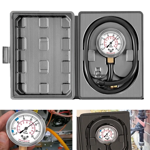 Natural Gas or LP Gas Manifold Pressure Test Kits, Natural Gas Meter, 1/8" NPT