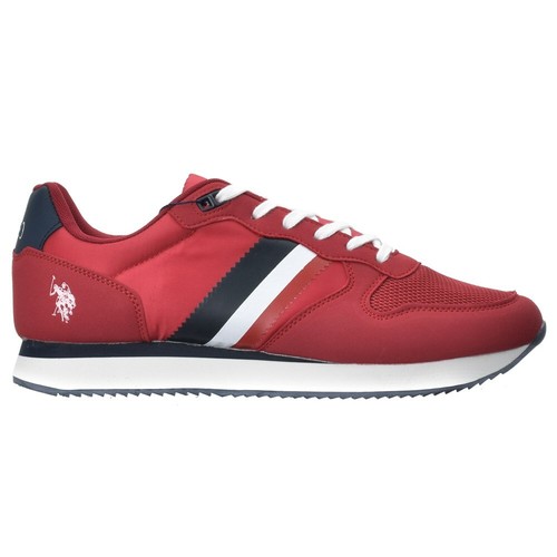U.S. POLO ASSN. Sneaker scarpe da ginnastica scarpe da uomo scarpe per il tempo libero NOBIL005-RED001 - Foto 2 di 4