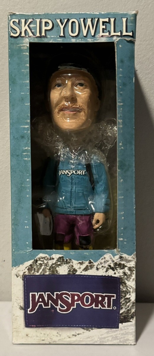 Skip Yowell Jansport Discover Freedom Bobblehead Figure Rare | eBay