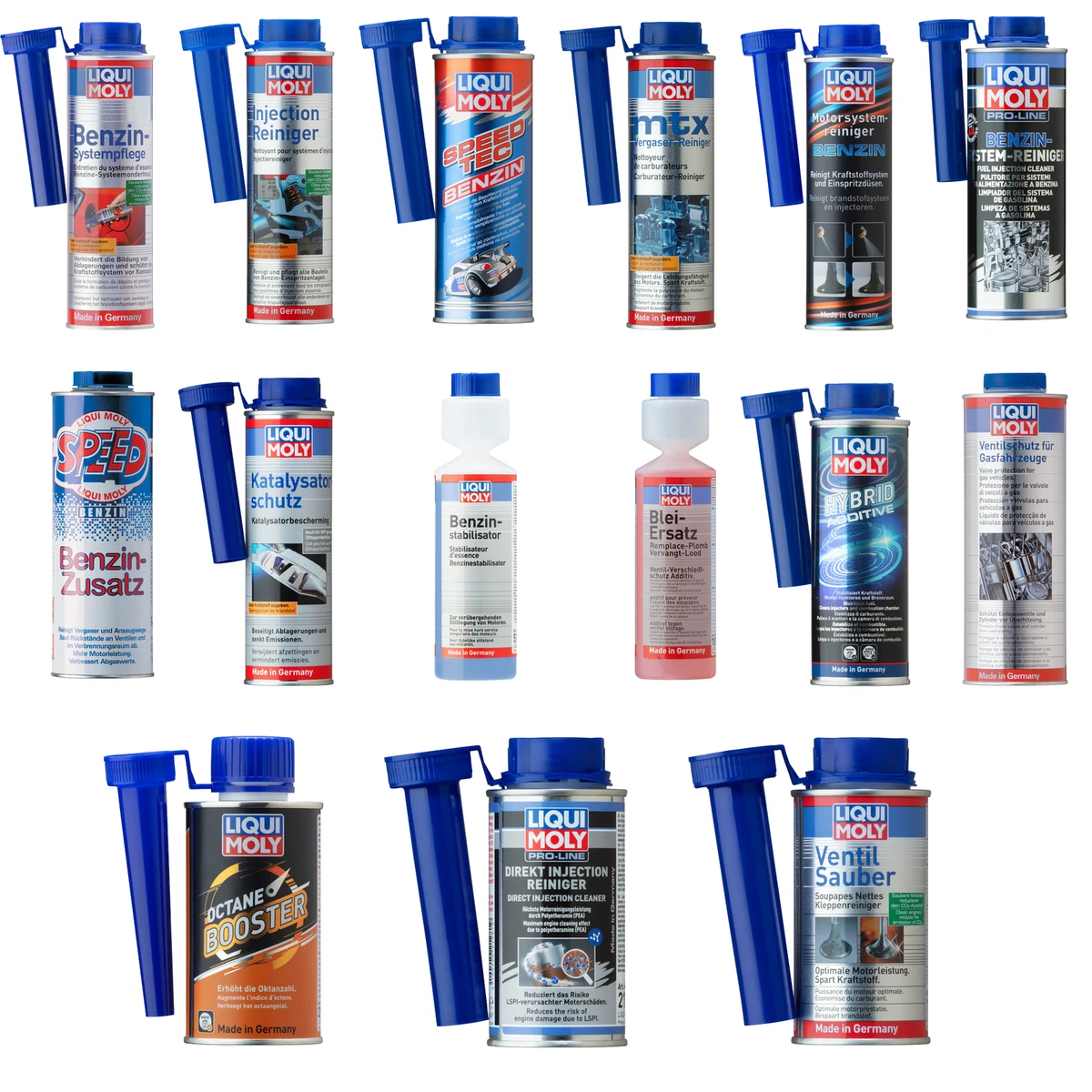 4x 300ml LIQUI MOLY MTX VERGASERREINIGER KRAFTSTOFF ADDITIV VERGASER