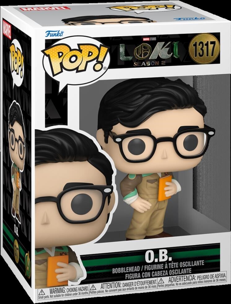 Loki Season 2 O.B. POP Marvel #1317 Vinyl Figure FUNKO