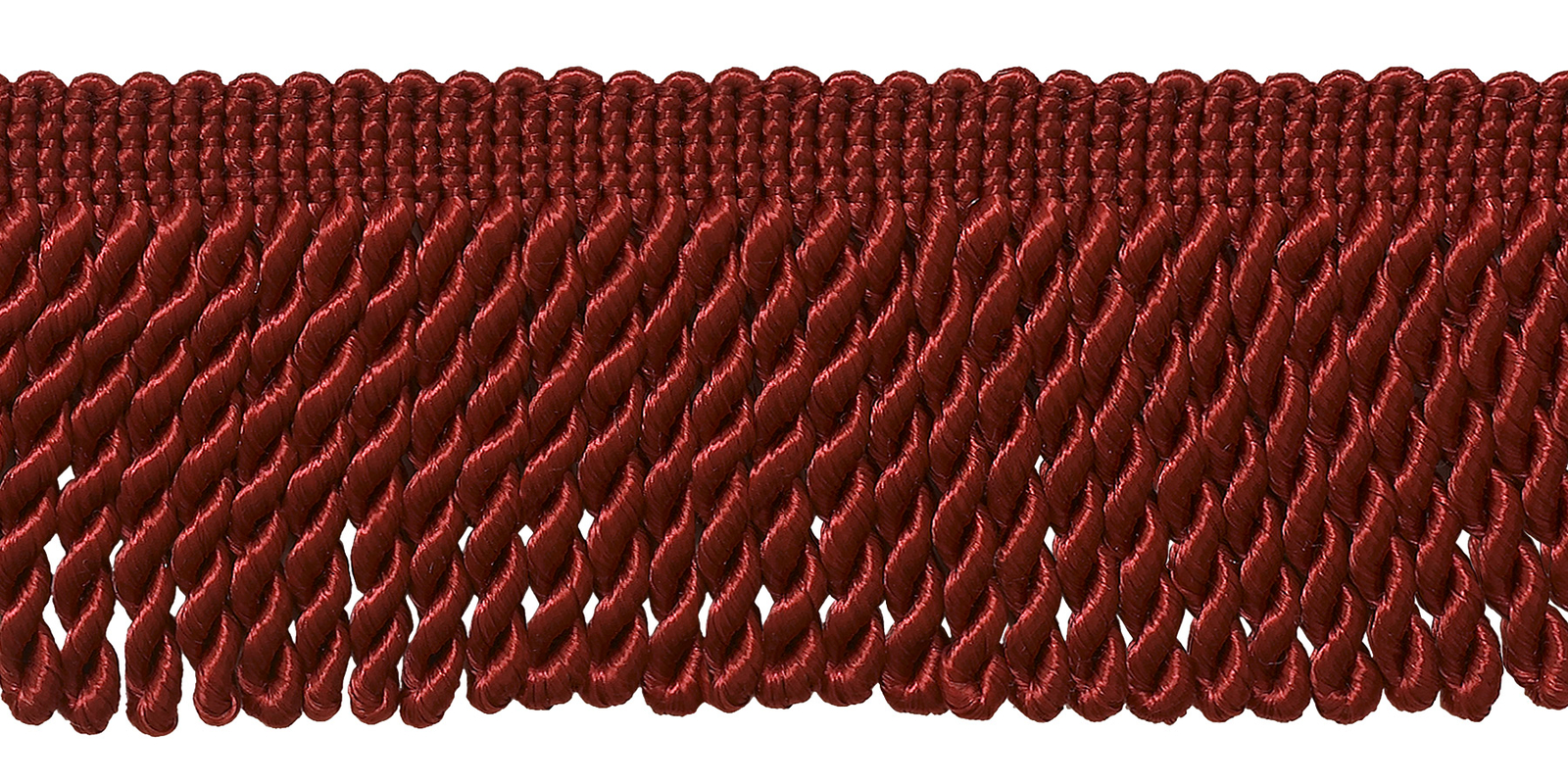 Bullion Fringe Trim, Style# EF25, Color# E13R1 - Cherry Red [10 Yards]