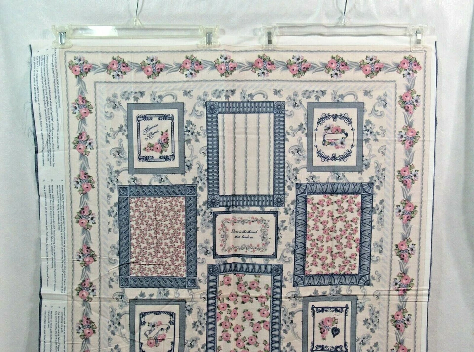 Panel de edredón Daisy Kingdom Memory Lane Family Memories nuevo de colección Foto 2 de 4