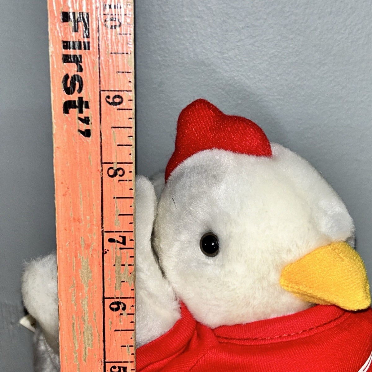 Vtg Kentucky Fried Chicken Plush 9” KFC Promo Limited