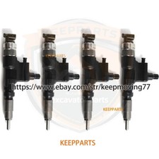 4X Fuel Injector 095000-6511 23670-E0080 For Hino S04C SO4C N04C 200