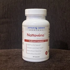 Nattovena, Pure Nattokwinase, Supplement For Heath Health-Arthur Andrew Medical