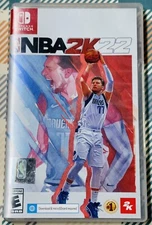 NBA 2K22 - Nintendo Switch Tested/Works Fast Shipping Game And Case