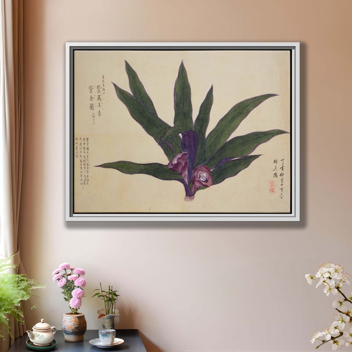 BOTANICAL ART 【import品】 Botanical Artwork | Botanical Artwork Framed | Botanical