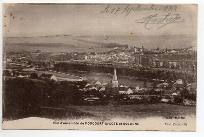 ROOCOURT LA COTE Haute Marne postcard 52 overview with Bologna 4