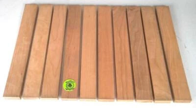 WOOD-HAWK 20 Pack 3/4" x 2" x 16" CHERRY Wood DIY Cutting Boards Crates Frames Charcuterie