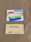 1973 Mazda Rx-3 Owners Manual Oem Rx3 Owner Book With Warranty Info
